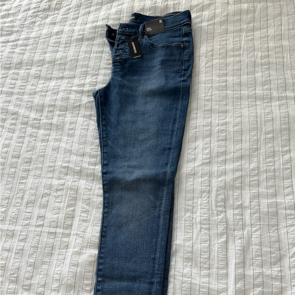 Express Dark Blue Women Jeans
